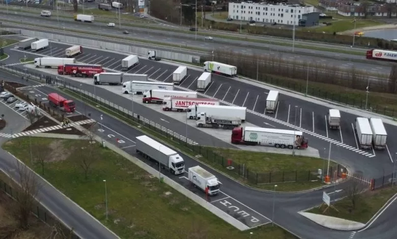 Belgia: Scanere de imigranți în parcarea Jabbeke