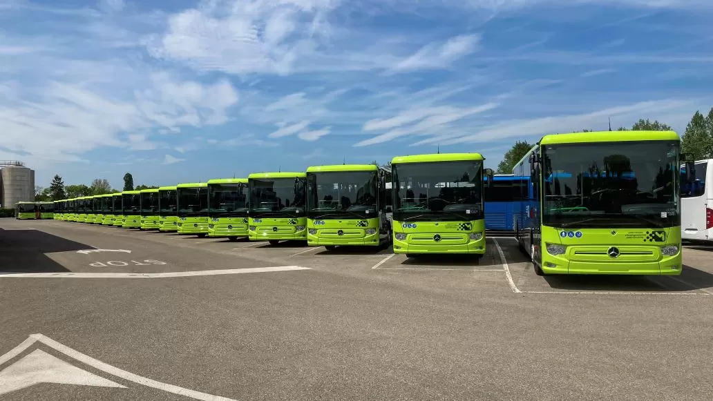 265 de autobuze Setra și Mercedes-Benz pentru operatori din Tirolul de Sud