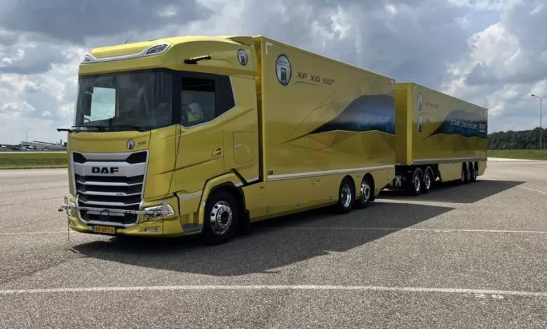 Camioanele cu cabină aerodinamică pot fi folosite în combinații LHV în Olanda