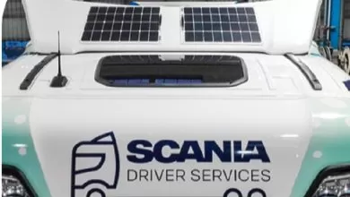 Scania România montează panouri fotovoltaice pe camioane