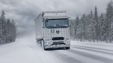 eActros 600, în teste de iarnă înainte începerii producției de serie