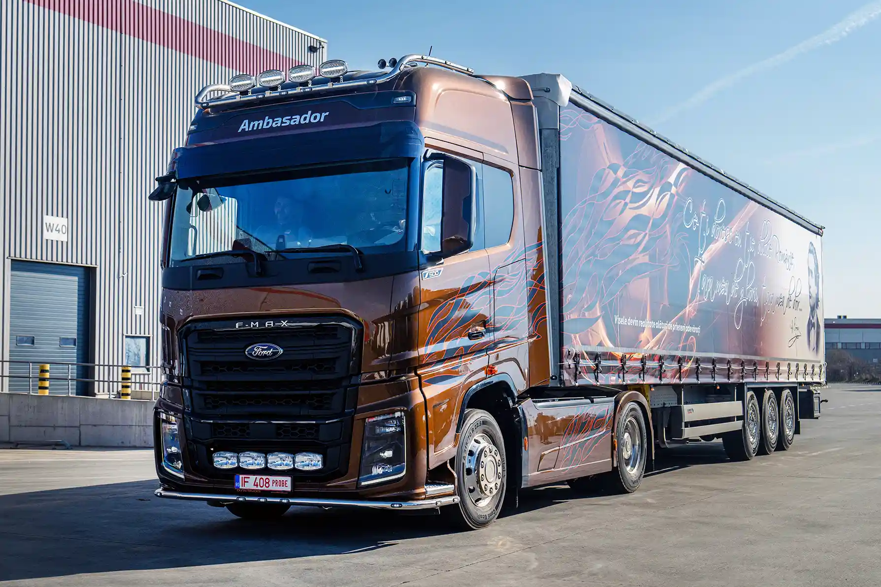 AIC Trucks și Gigi Vlase, proiect de test și analiză a camionului Ford F-Max