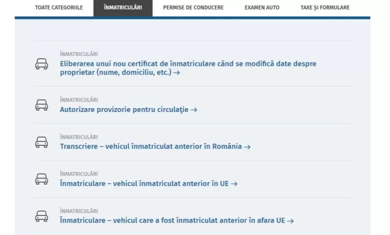 Înmatricularea vehiculelor online, posibilă în România din acest an 1 Înmatricularea vehiculelor online, posibilă în România din acest an