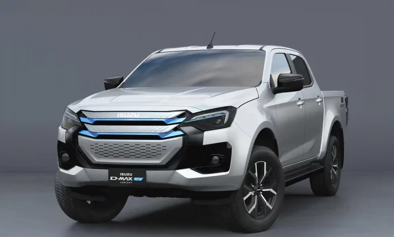 Pick-up-ul electric Isuzu D-Max BEV va avea o sarcină utilă de o tonă 1 Pick-up-ul electric Isuzu D-Max BEV va avea o sarcină utilă de o tonă