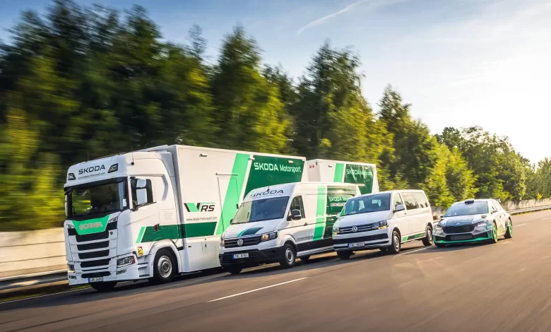 Cum funcționează logistica echipei de raliu Škoda Motorsport 1 Cum funcționează logistica echipei de raliu Škoda Motorsport
