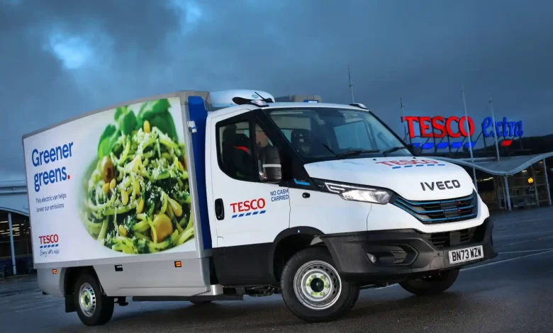 Tesco face livrări la domiciliu cu zero emisii folosind IVECO eDaily 1 Tesco utilizează IVECO eDaily pentru livrări la domiciliu cu zero emisii