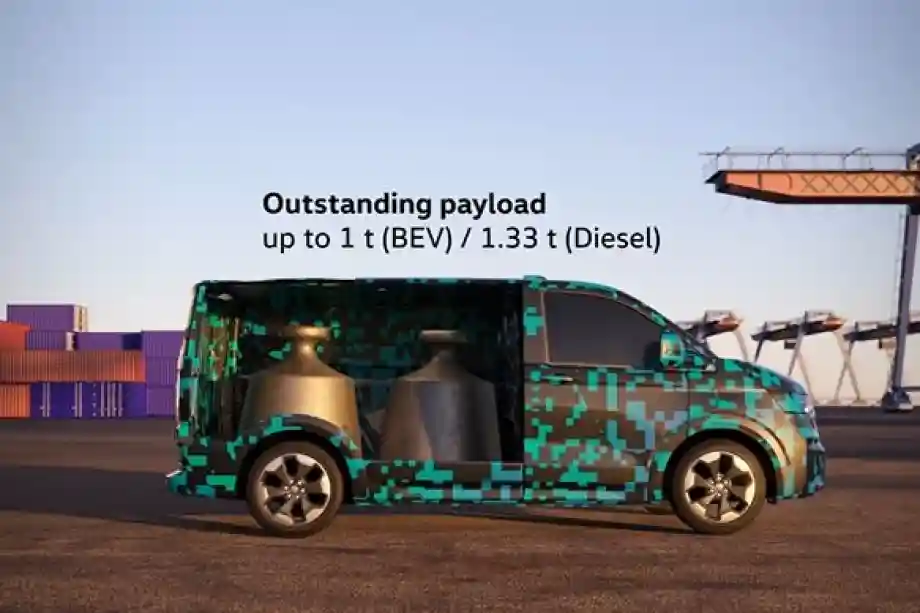 Noul Transporter T7: Volum de încărcare de până la 9 mc