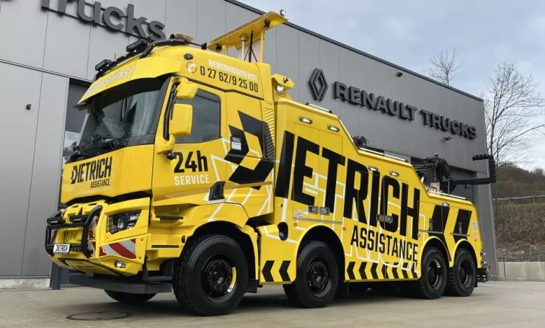 Camion de recuperare Renault Trucks K pentru Dietrich