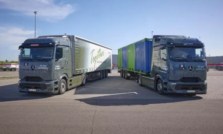 Mercedes-Benz eActros 600 începe testele cu clienții