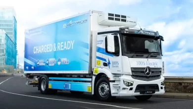 Mercedes-Benz și Thermo King promovează transportul frigorific cu zero emisii în Irlanda