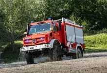 Camion de pompieri Unimog pentru off-road extrem 14 Camion de pompieri Unimog pentru off-road extrem
