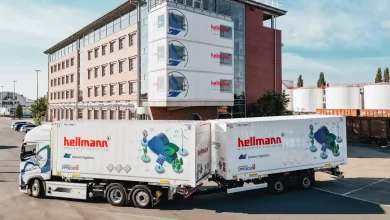 Hellmann folosește camioane electrice în livrări pe distanțe medii