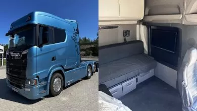 Primele imagini cu noua cabină Scania CS31