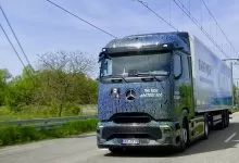 Electricul eActros 600 va fi comparat cu camioanele cu pantograf 9 Electricul eActros 600 va fi comparat cu camioanele cu pantograf