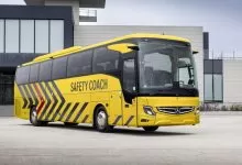 Mercedes-Benz Tourismo Safety Coach depășește cerințele GSR2