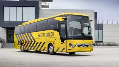 Mercedes-Benz Tourismo Safety Coach depășește cerințele GSR2