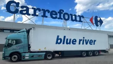 Blue River livrează pentru Carrefour cu un Volvo FM Electric