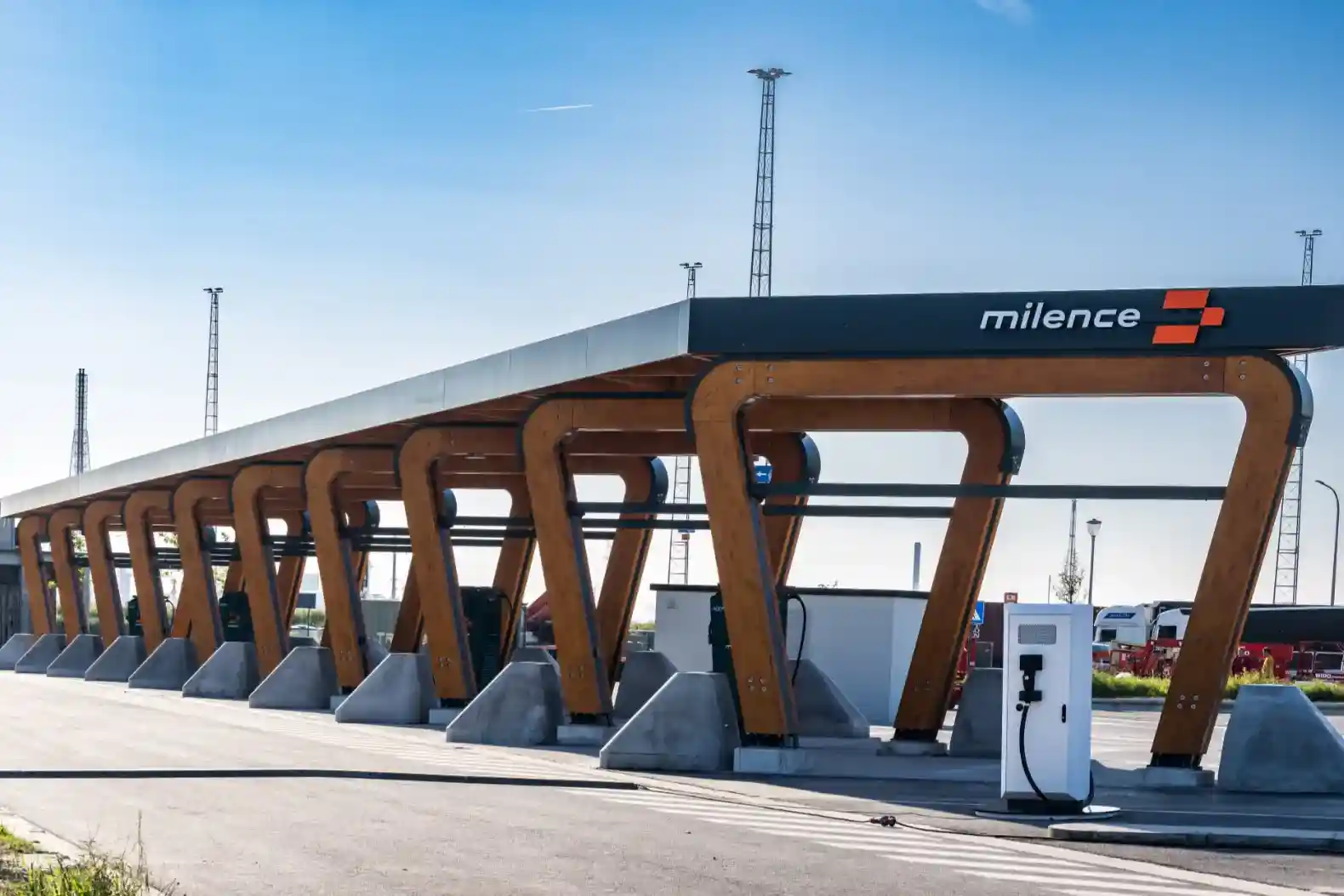Milence a deschis un hub de încărcare rapidă pentru camioane electrice în Belgia