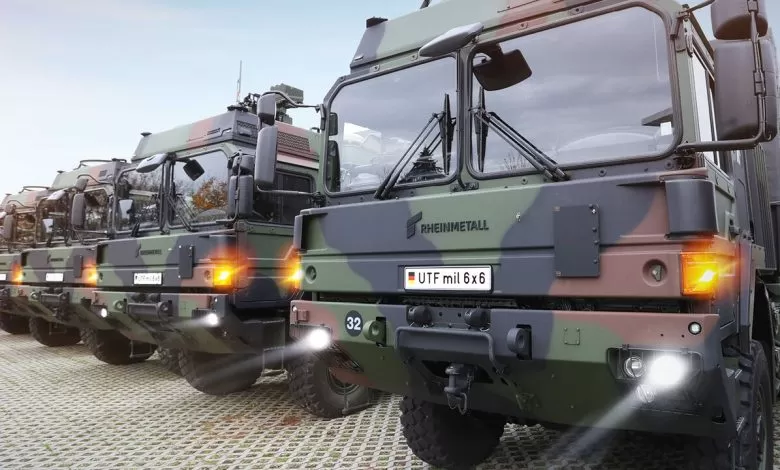 Armata germană comandă 6.500 de camioane Rheinmetall