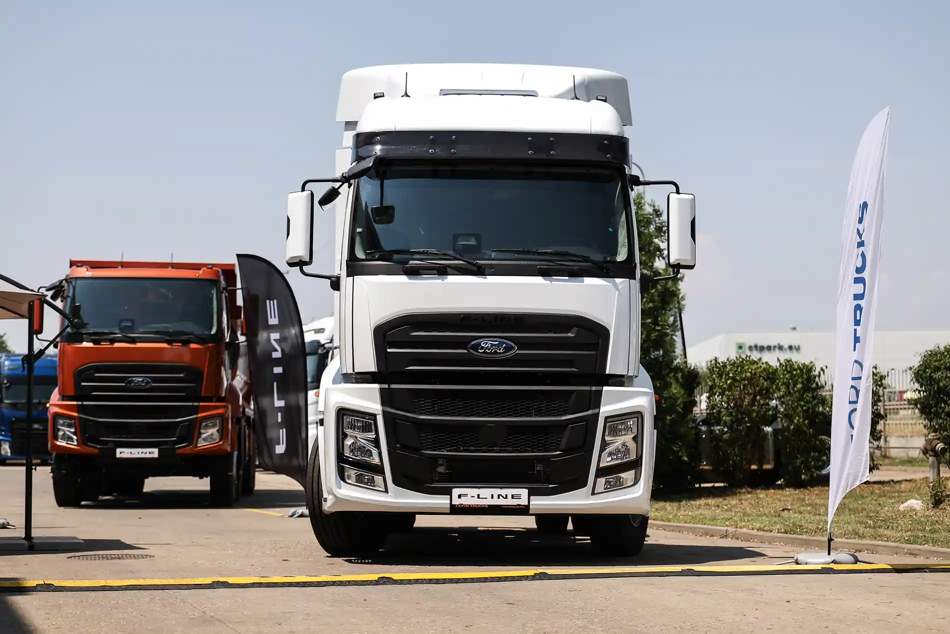 Noua gamă de camioane Ford F-Line a fost lansată în România 4 AIC Trucks a lansat în România noua gamă de camioane Ford F-Line