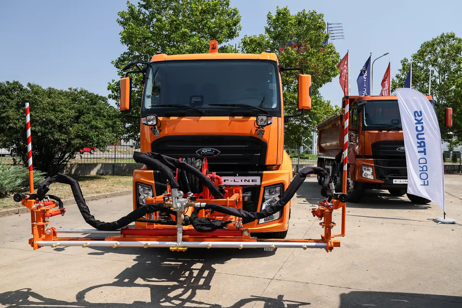 Noua gamă de camioane Ford F-Line a fost lansată în România 6 AIC Trucks a lansat în România noua gamă de camioane Ford F-Line