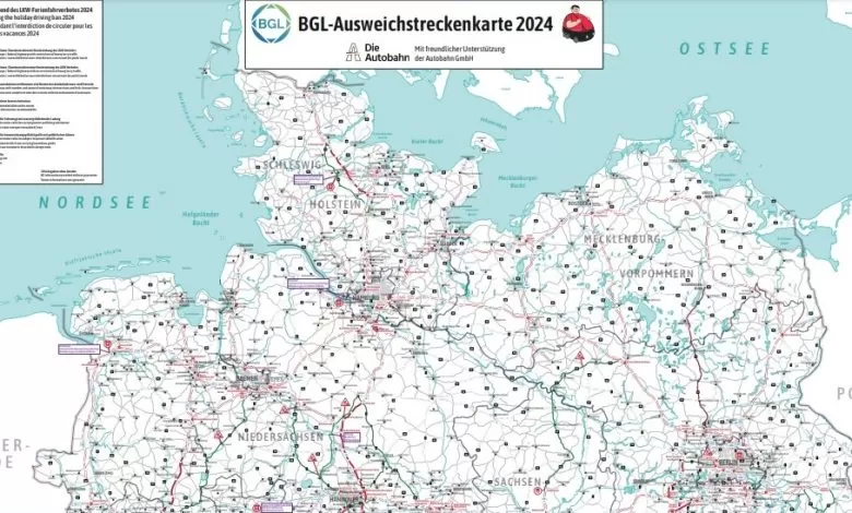 Germania: Harta cu restricțiile de vară și rutele alternative disponibile în 2024 1 Germania: Harta cu restricțiile de vară și rutele alternative disponibile în 2024