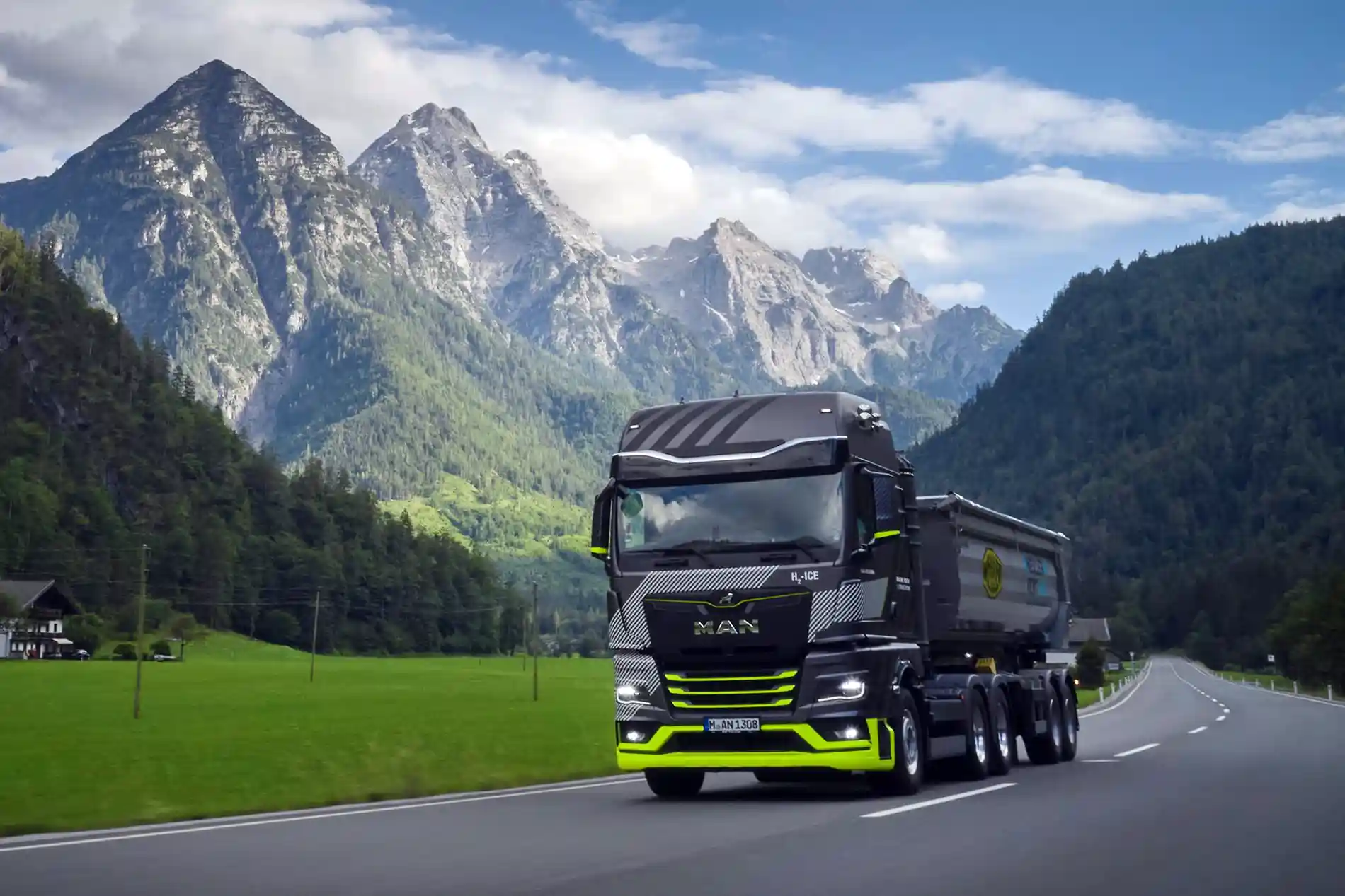 MAN TGX este disponibil diesel, electric și hidrogen