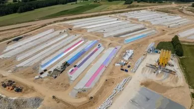 Polonia construiește o parcare de camioane cu 820 de locuri