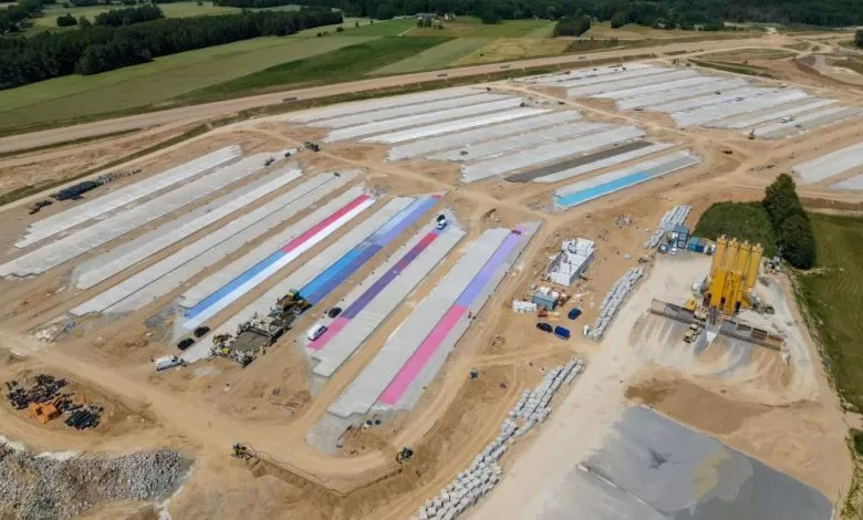 Polonia construiește o parcare de camioane cu 820 de locuri