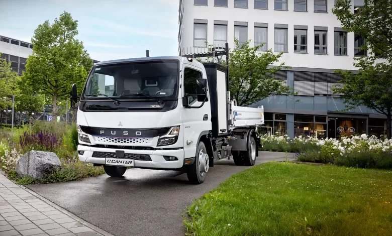 FUSO Canter, ideal pentru activități în horticultură și peisagistică 1 FUSO eCanter Canter urban 1