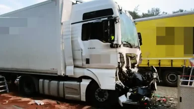 Șofer de camion mort după un accident în lanț pe A44 din Germania
