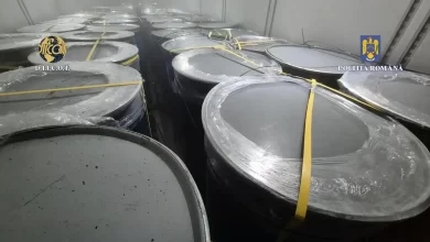 Captură record de cocaină pe teritoriul României
