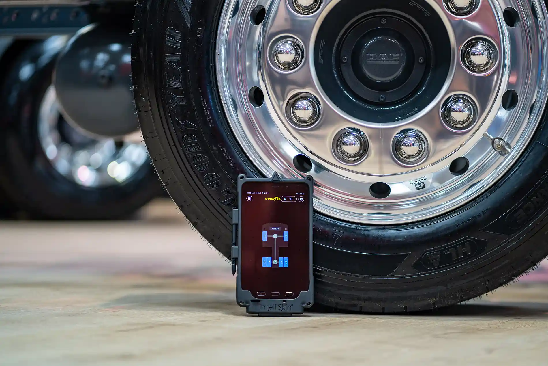 Aplicația Goodyear DriverHub integrată în PACCAR Connect