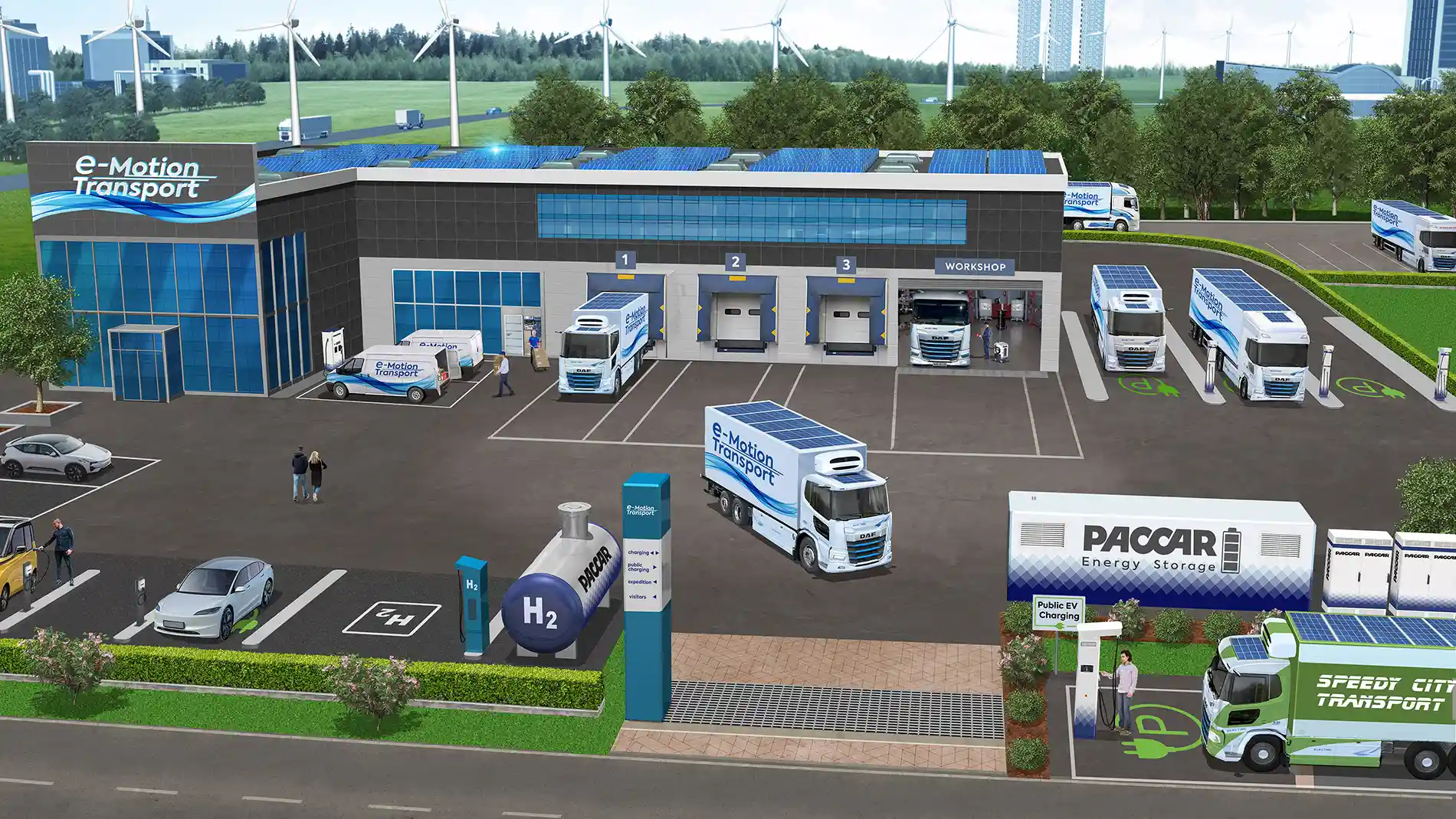 PACCAR Parts sprijină flotele în tranziția energetică