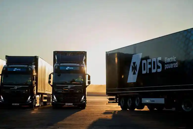 DFDS face livrări cu 10 camioane electrice în Marea Britanie 3 DFDS face livrări cu 10 camioane electrice în Marea Britanie
