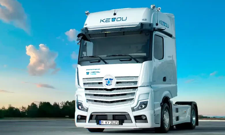 Camionul cu hidrogen KEYOU va ajunge pe șosele în 2026 1 Camionul cu hidrogen KEYOU va ajunge pe șosele în 2026