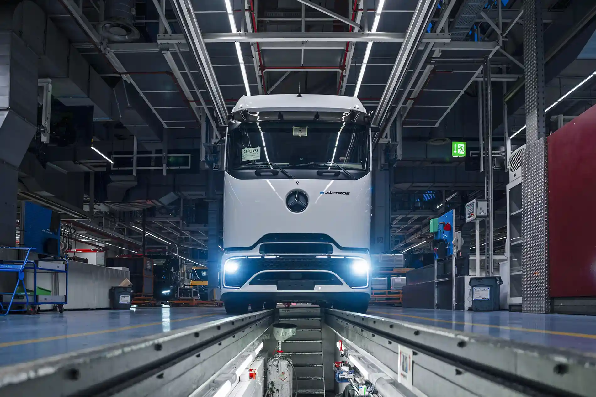 A fost produs primul camion electric eActros 600 la Wörth