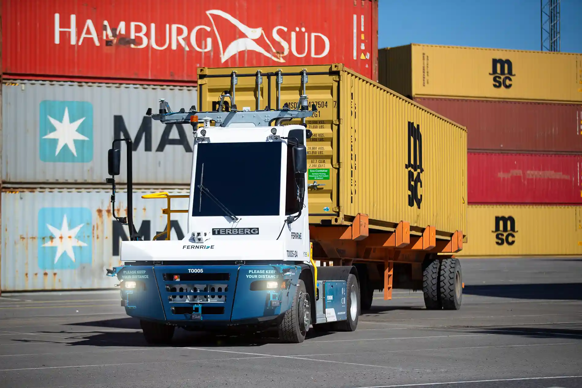 Conceptul de siguranță Fernride pentru camioanele de terminal autonome certificat ca sigur 3 Conceptul de siguranță Fernride pentru camioanele de terminal autonome certificat ca sigur