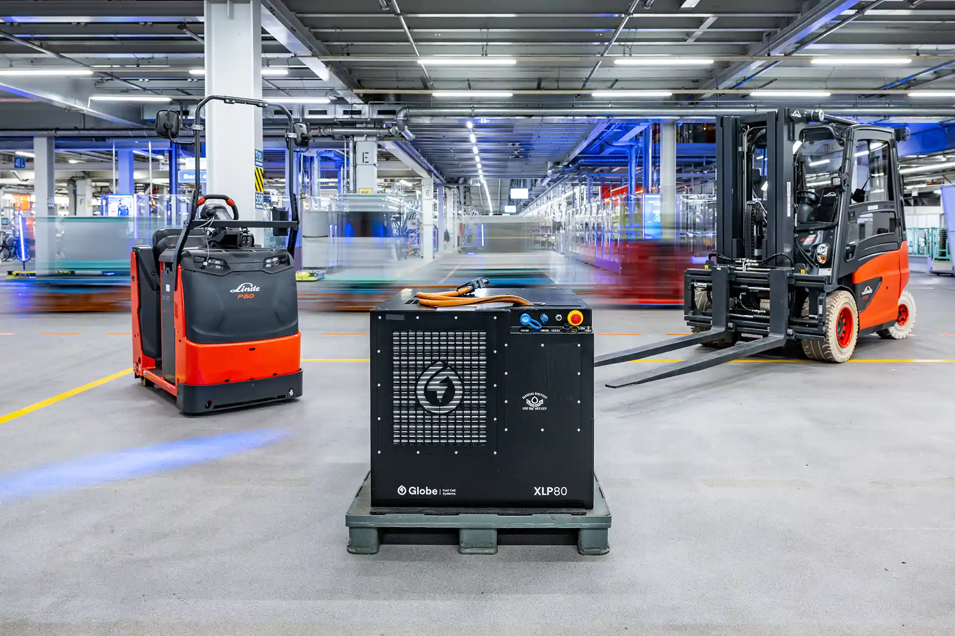 Uzina BMW din Regensburg folosește utilaje logistice cu hidrogen