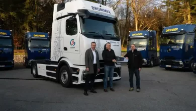 12 camioane electrice eActros 600 pentru Brummer Logistik