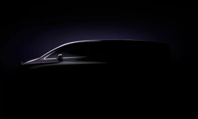 Teaser al viitoarei generații de autoutilitare electrice Mercedes-Benz 1 Teaser al viitoarei generații de autoutilitare electrice Mercedes-Benz