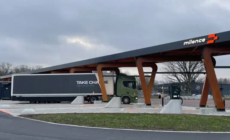 Două noi huburi de încărcare Milence pentru camioane electrice în Suedia