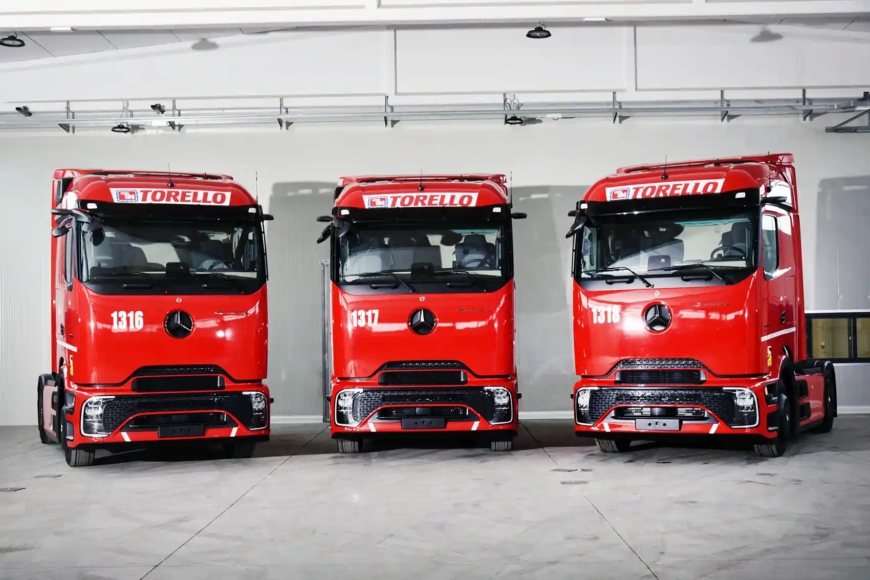 Primele Mercedes-Benz Actros L ProCabin în flota Torello