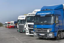 Criză acută de parcări sigure pentru camioane, în UE