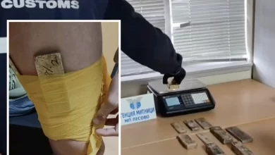 Șofer român prins de vama bulgară cu lingouri de aur ascunse pe corp