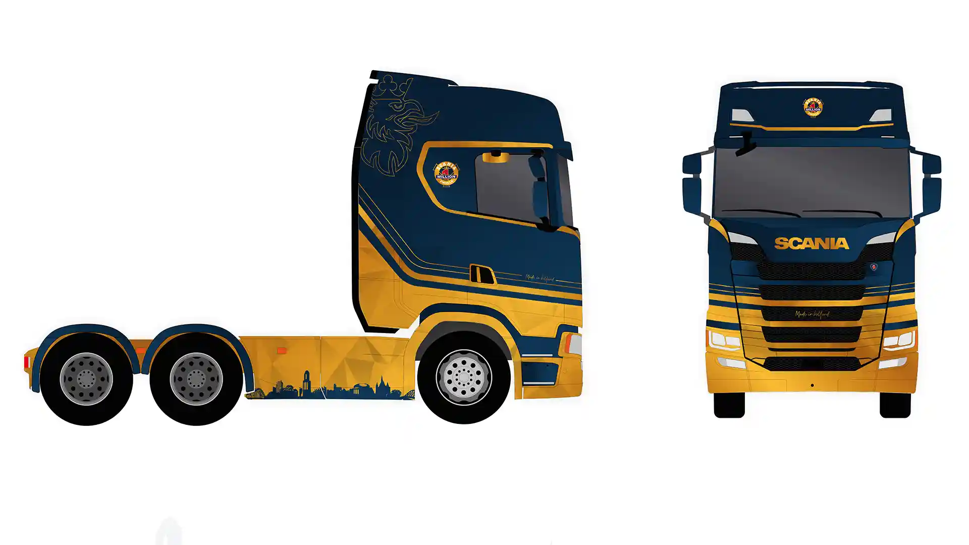 Uzina Scania din Zwolle, un milion de camioane produse