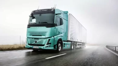 Primele imagini cu noul cap tractor FH Aero Electric cu autonomie de până la 600 km