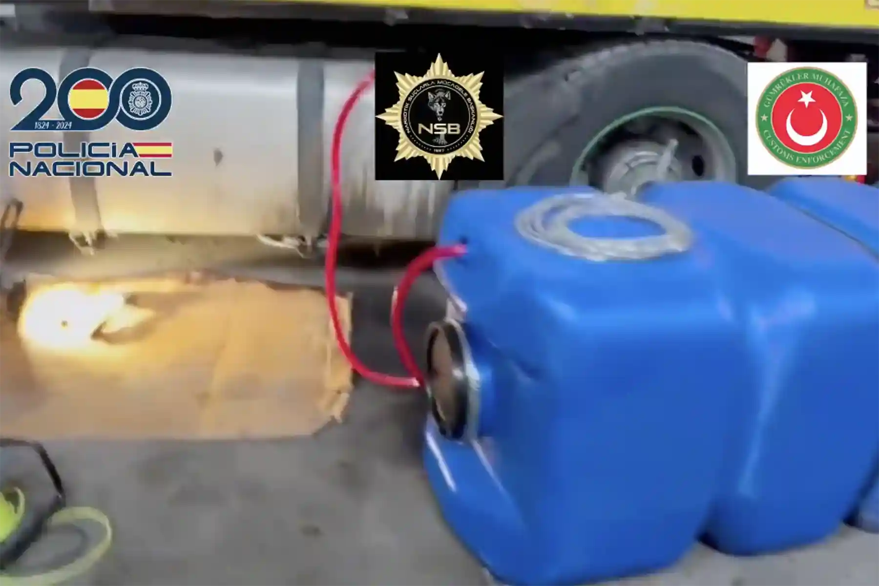 Droguri în rezervoarele camioanelor: rețea de trafic internațional destructurată