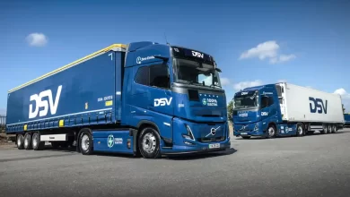 DSV introduce primele Volvo FH Aero Electric în Marea Britanie 11 DSV introduce primele Volvo FH Aero Electric în Marea Britanie