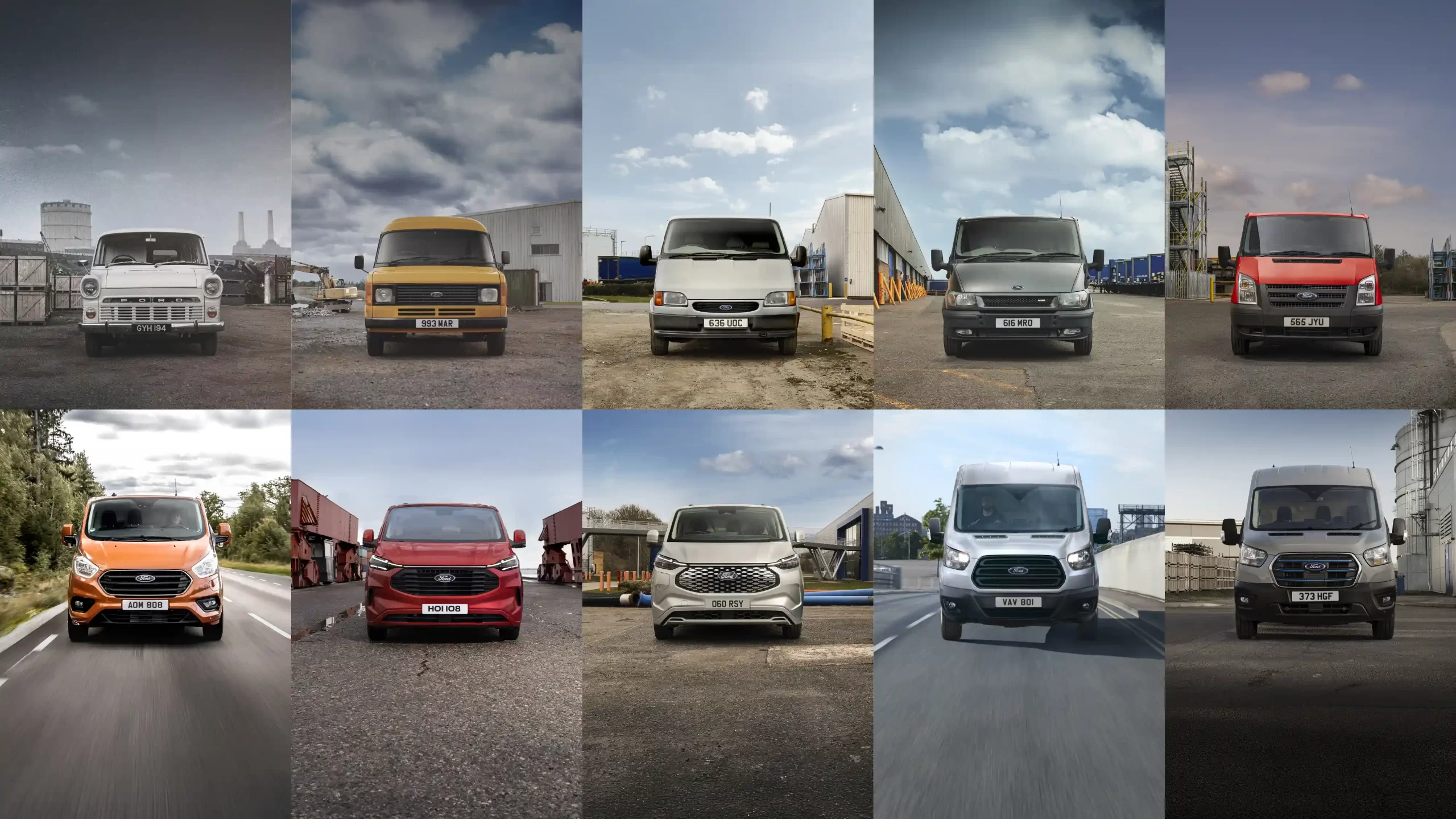 Ford Transit, 60 de ani de inovație continuă și suport pentru clienți 3 Ford Transit, 60 de ani de inovație continuă și suport pentru clienți